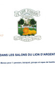 Le Lion D'argent menu