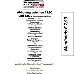 Gasthof Fruhstorfer menu