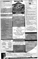 Blue Moon Cafe menu