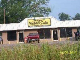 Webb's Cafe outside