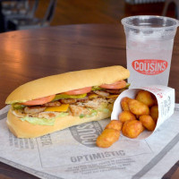 Cousins Subs food