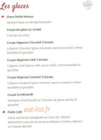 Courtepaille menu