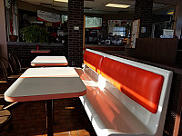 Deluxe Hamburgers inside