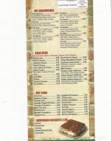 Capriccio Pizza menu