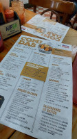 Coronel menu