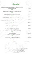 Kleine Schweiz menu