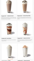 Starbucks menu