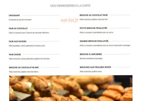 Ernest & Valentin 12eme menu