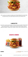 Kfc Cherbourg menu