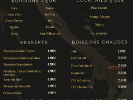 Chef Gourmet menu