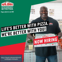 Papa Johns Pizza food