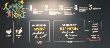 Pokemoon menu