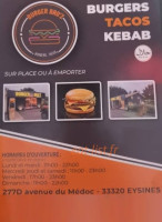 Burger Bro'z menu