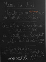 Le Bistrot De La Gare menu