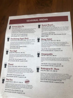 Twin Oast Brewing menu