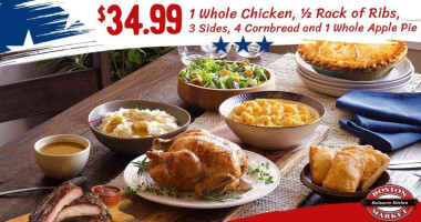 Boston Market food