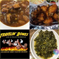 Travelin' Bones Bbq food