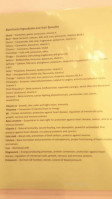 Comma Coffee menu