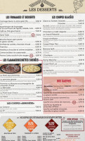 Chez Le Brasseur menu