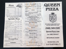 Queen Pizza food