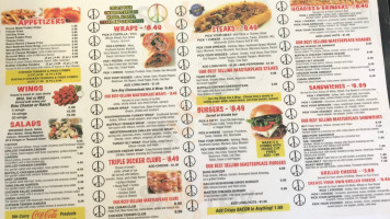 Masterpeace Grill menu