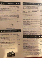 Four Star Diner menu