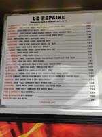 Le Repaire food