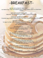 Honey Bee Cafe menu