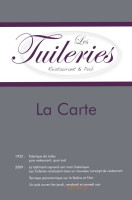 Les Tuileries menu