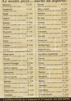 Pizzeria Da Gianni menu