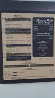 Fire Ice Pub menu