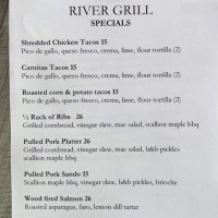 The Stewart House menu