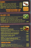 La Rhum Caffee menu