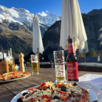 Mountain Hostel Gimmelwald food