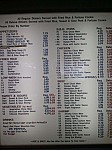 Mandarin Express menu