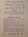 Luigi's Pizza menu