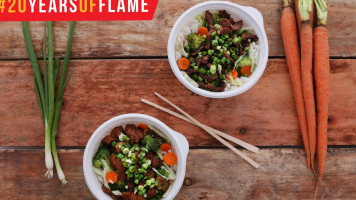 Flame Broiler food