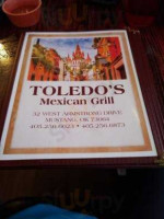 Toledo's Mexican Grill food