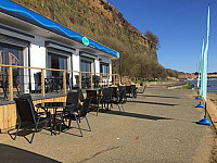 The Salix Beach Cafe inside