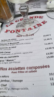 La Grande Fontaine food