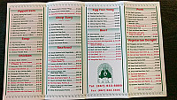 Green Garden Restaurant menu