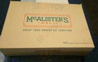 Mcalister's Deli menu