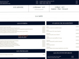 Bistrot Des Vigiers menu