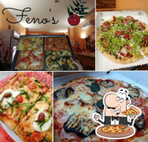 Feno's Pizza Farinata food