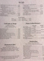 Barretta's menu