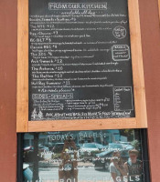 Bear's Cup menu