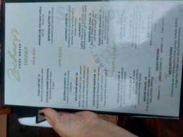 Zachary’s Chop House menu