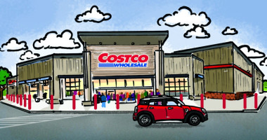 Costco Food Court outside