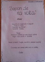 Albergo Alpestre menu