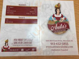 Anita's Cuisine inside